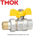 brass inner wire long handle gas ball valve